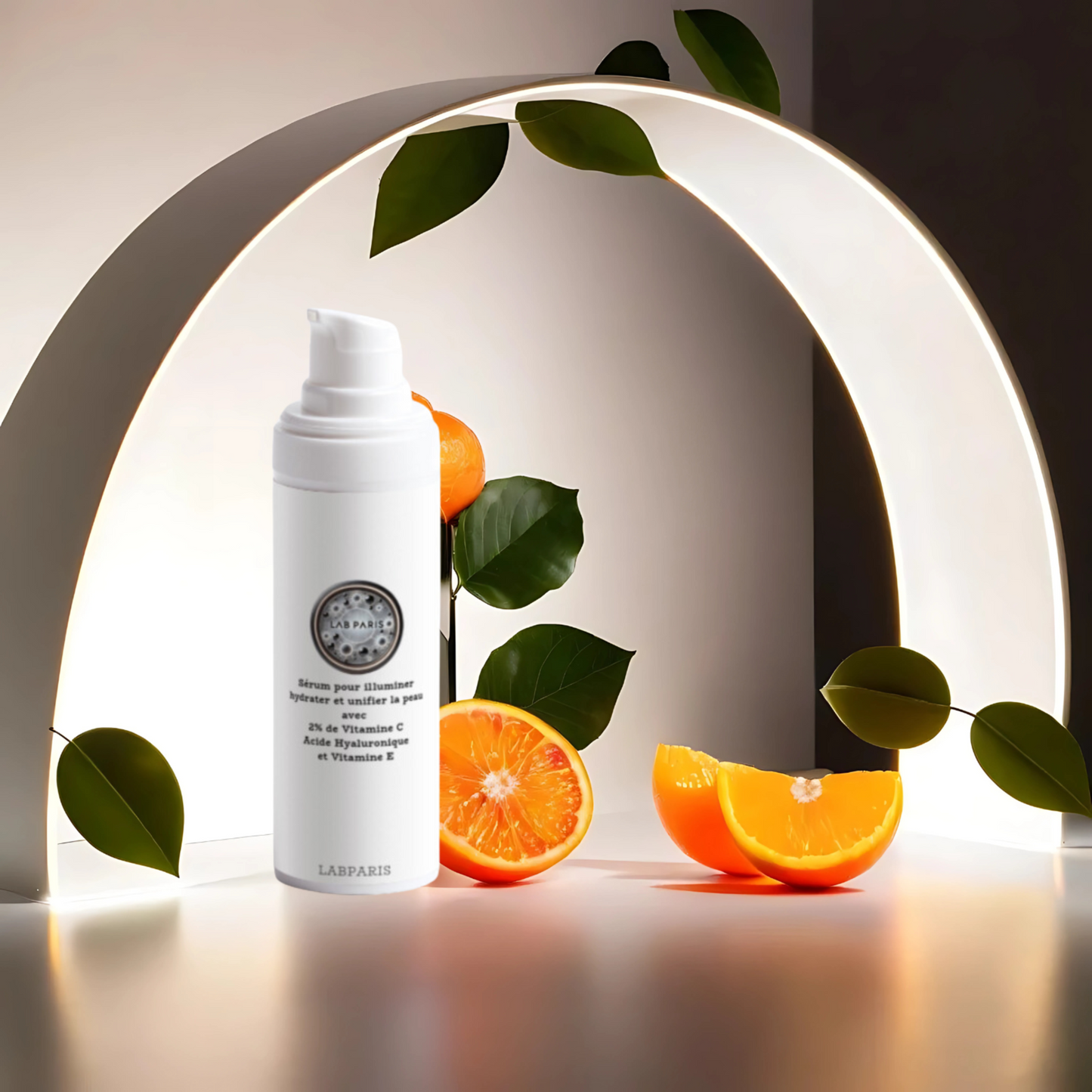 Sérum Lumière Active avec Vitamines C et E : Protection, Réparation, Illumination