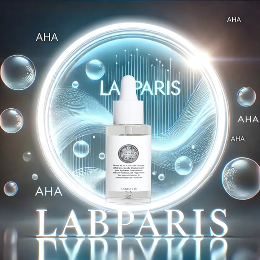 Sérum Exfoliant AHA – Acide Lactique 10 %, Acide Hyaluronique et Extrait de Thé Blanc